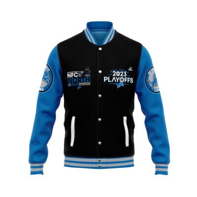 Detroit Lions NFL Baseball Jacket For Fan CFB2047 2