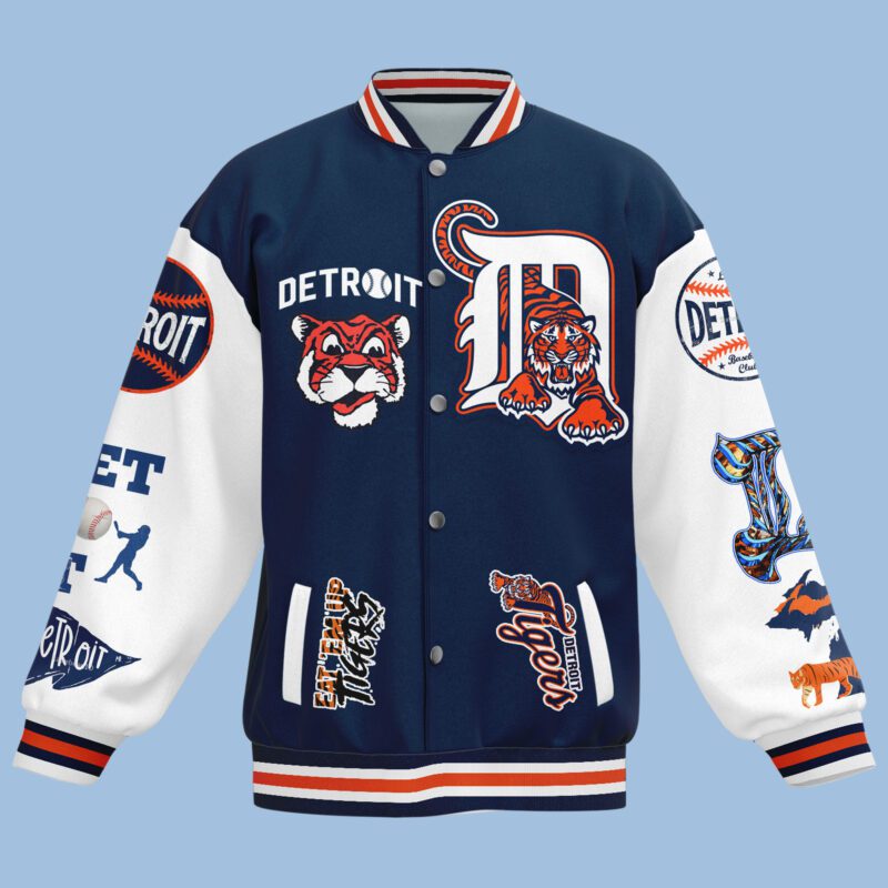 Detroit Tigers MLB Baseball Jacket For Fan CFB1092 2