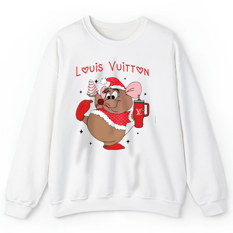 Disney Cute Gus Looking Like A Snack Christmas Louis Vuitton Unisex Sweatshirt TAS22044 1