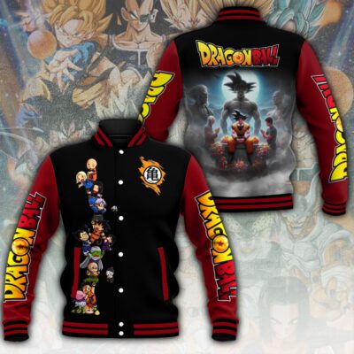 Dragon Ball Anime Baseball Jacket For Fan CFB1275