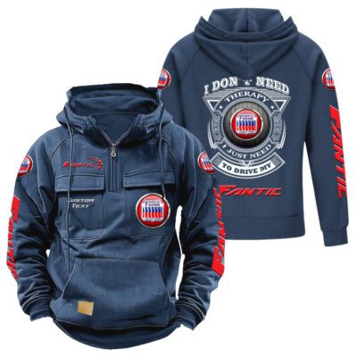 Fantic Vintage Quarter Zip Hoodie Retro Hoodie LQZ1185 2 Fantic Vintage Quarter Zip Hoodie Retro Hoodie LQZ1185 2