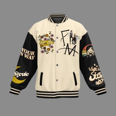 Fleetwood Mac Baseball Jacket For Fan CFB1987 1 Fleetwood Mac Baseball Jacket For Fan CFB1987 1