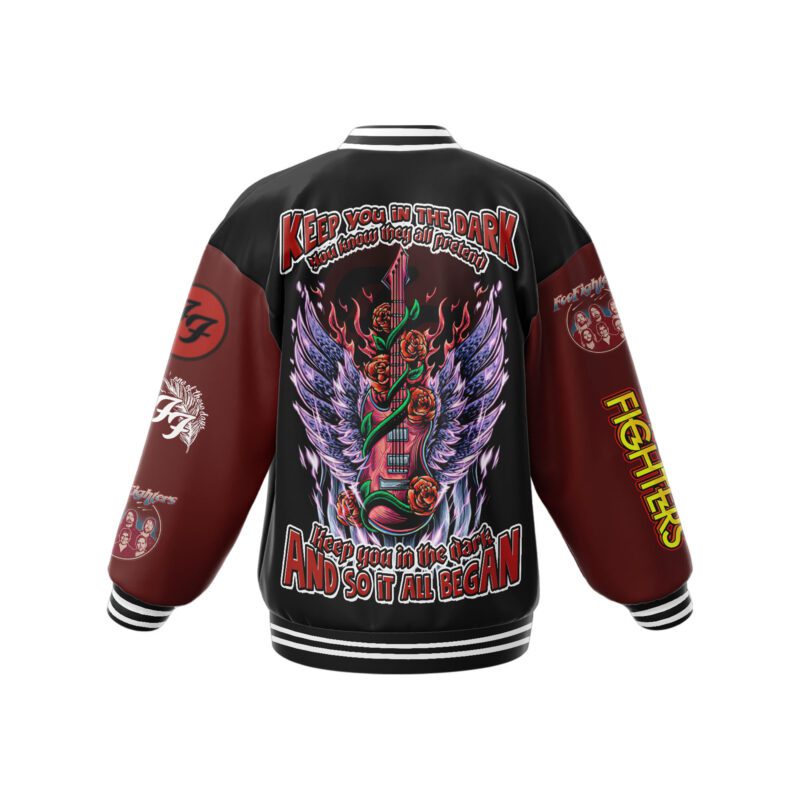 Foo Fighters Baseball Jacket For Fan CFB1088 2