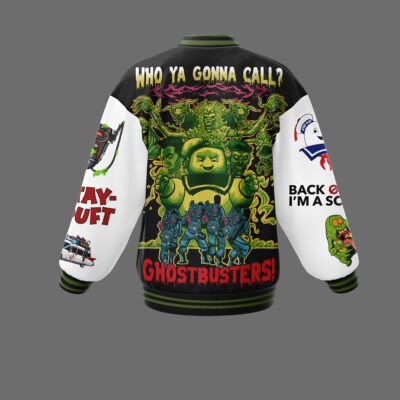 Ghostbusters Baseball Jacket For Fan CFB1083 2 Ghostbusters Baseball Jacket For Fan CFB1083 2