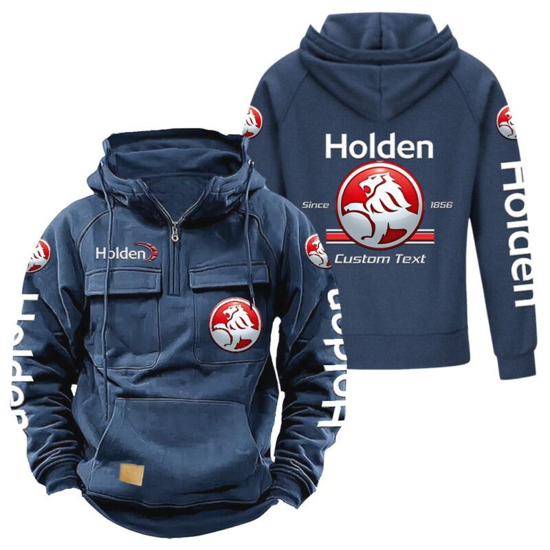 Holden Vintage Quarter Zip Hoodie Retro Hoodie LQZ1146 2