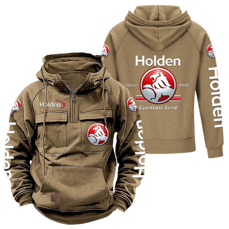 Holden Vintage Quarter Zip Hoodie Retro Hoodie LQZ1146 4