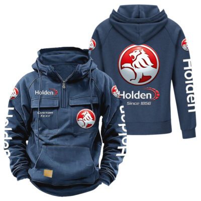 Holden Vintage Quarter Zip Hoodie Retro Hoodie LQZ1373 2