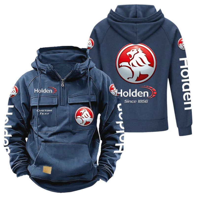 Holden Vintage Quarter Zip Hoodie Retro Hoodie LQZ1373 2
