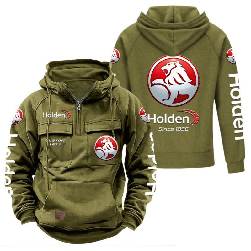 Holden Vintage Quarter Zip Hoodie Retro Hoodie LQZ1373 3