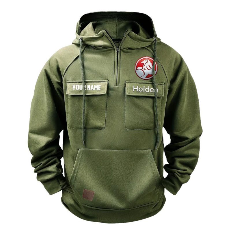 Holden Vintage Quarter Zip Hoodie Retro Hoodie LQZ1519 2