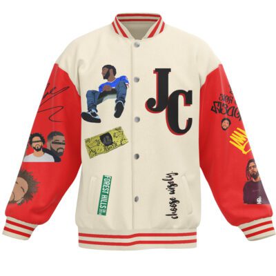 J Cole Baseball Jacket For Fan CFB1885 2