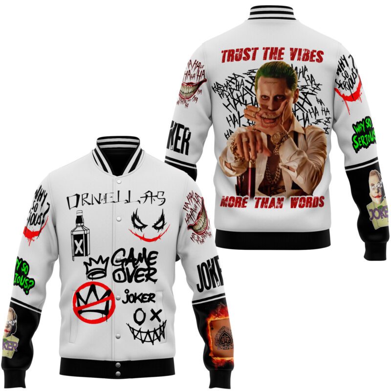 Joker Baseball Jacket For Fan CFB1872 1