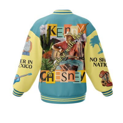 Kenny Chesney Baseball Jacket For Fan CFB1833 2