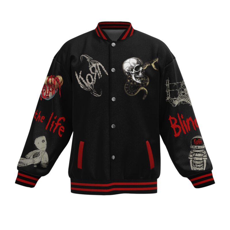 Korn Baseball Jacket For Fan CFB1814 1