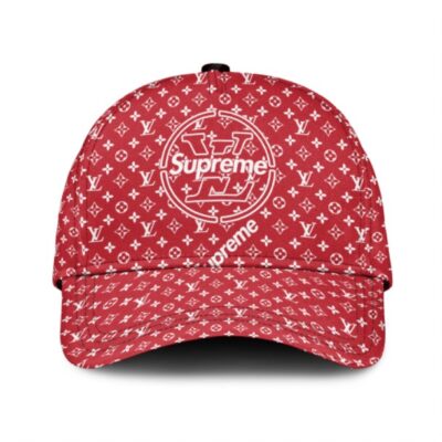 LV x Supreme Luxury Cap Print 3D Trending Cap CTC1122