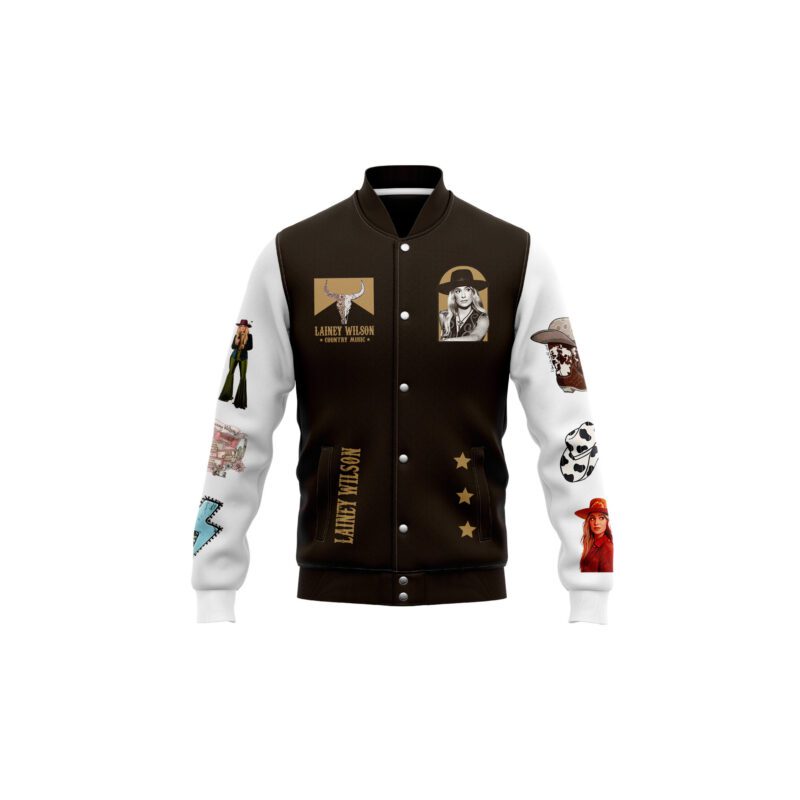 Lainey Wilson Baseball Jacket For Fan CFB1806 1