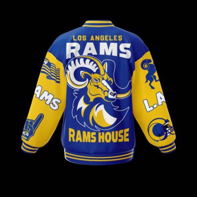 Los Angeles Rams NFL Baseball Jacket For Fan CFB1798 2