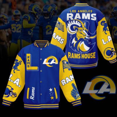 Los Angeles Rams NFL Baseball Jacket For Fan CFB1798