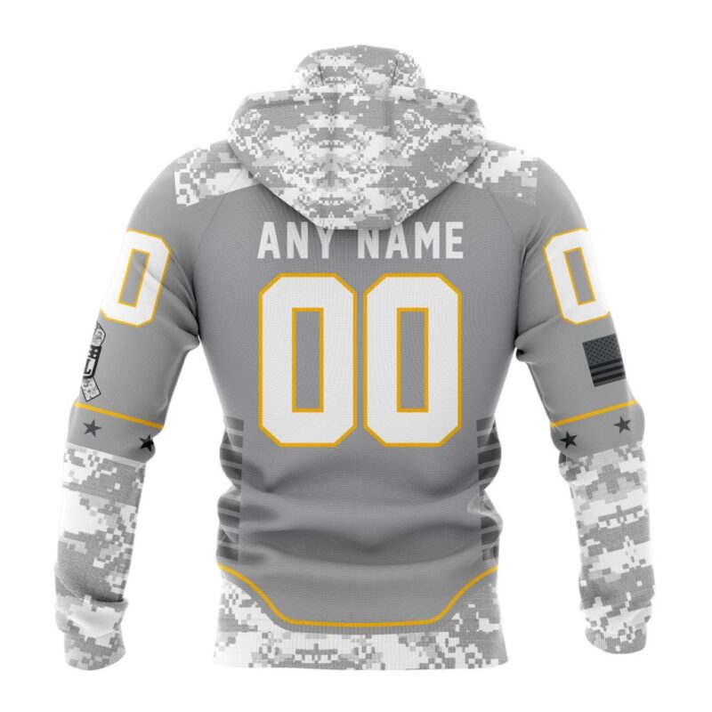 Los Angeles Rams NFL Specialized Design Camo 2024 Salute To Service Club Personalized Letters Number Gaiter Hoodie WGH2020 1