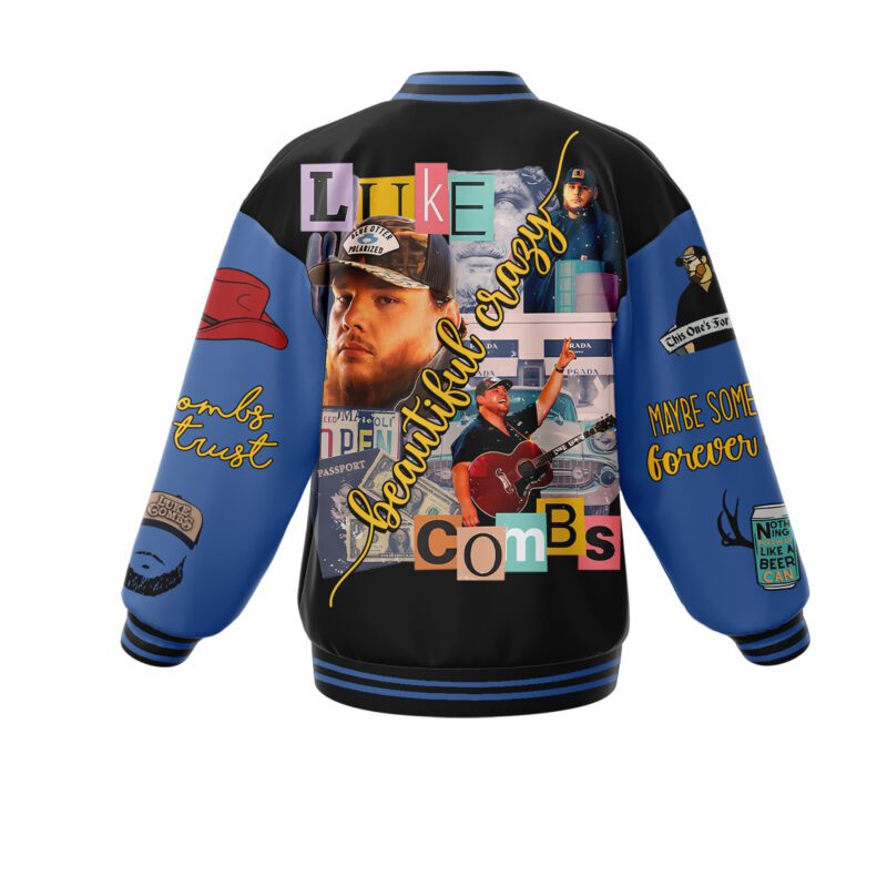 Luke Combs Baseball Jacket For Fan CFB1791 2