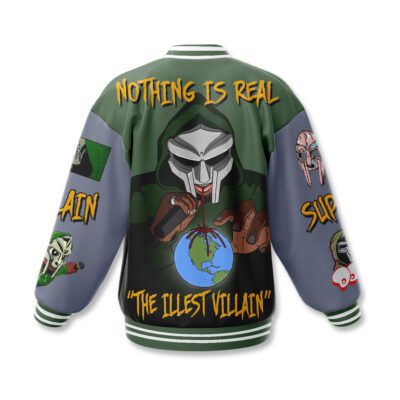 MF Doom Baseball Jacket For Fan CFB1763 2 MF Doom Baseball Jacket For Fan CFB1763 2