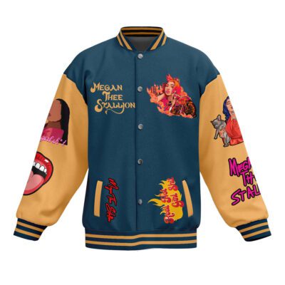 Megan Thee Stallion Baseball Jacket For Fan CFB1764 1