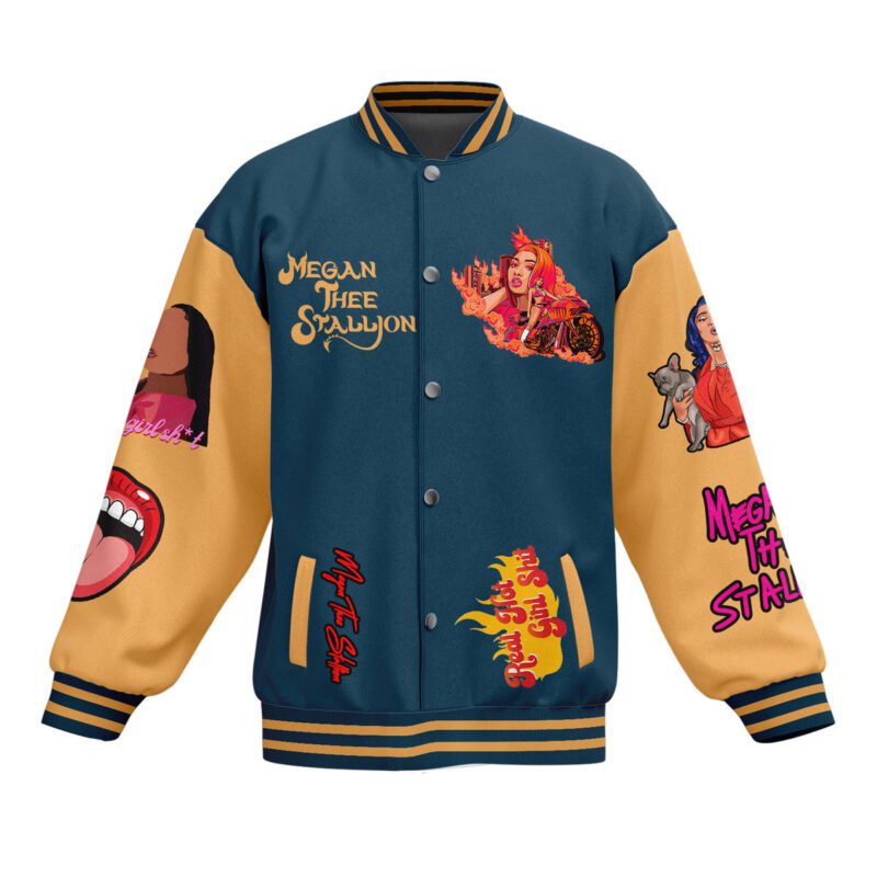 Megan Thee Stallion Baseball Jacket For Fan CFB1764 1