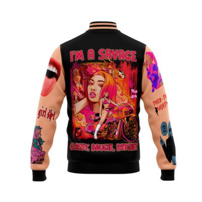 Megan Thee Stallion Baseball Jacket For Fan CFB1765 2