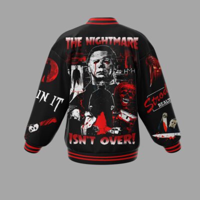 Michael Myers Baseball Jacket For Fan CFB1754 2 Michael Myers Baseball Jacket For Fan CFB1754 2