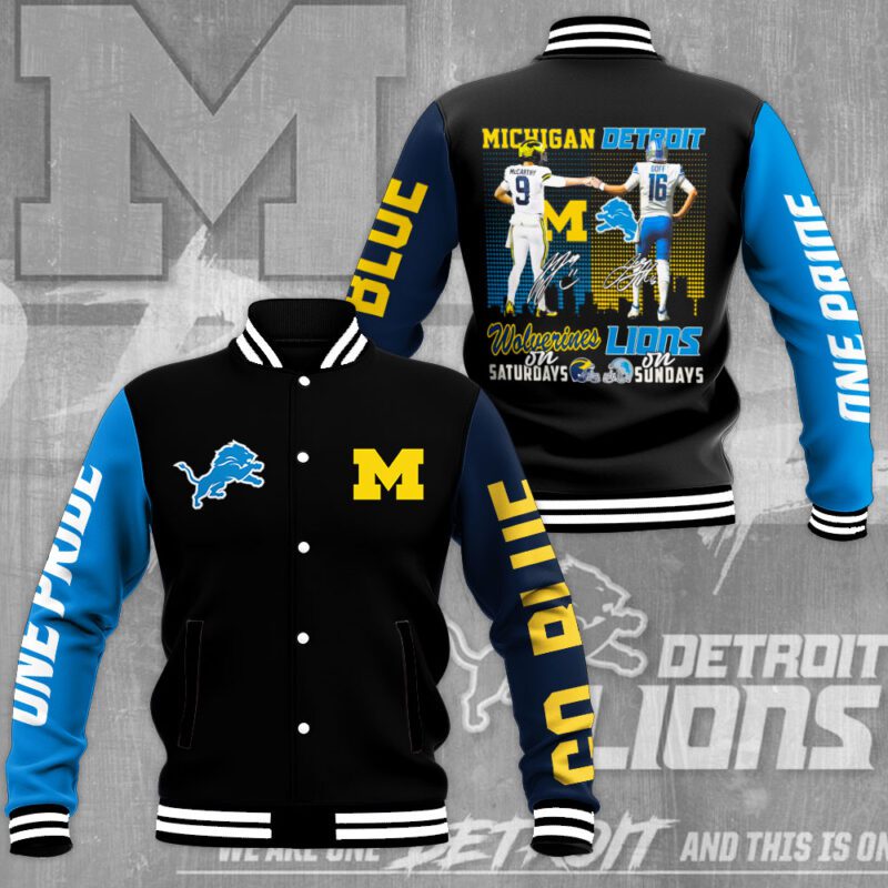 Michigan Wolverines NCAA Baseball Jacket For Fan CFB1234