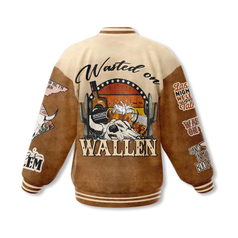 Morgan Wallen Baseball Jacket For Fan CFB1739 1