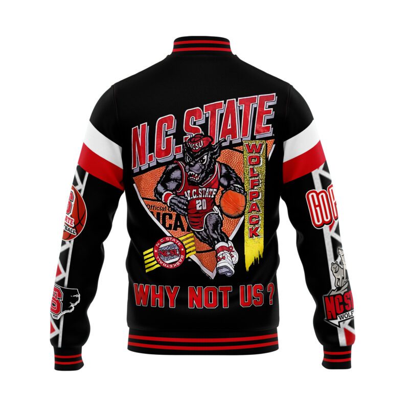 NC State Wolfpack NCAA Baseball Jacket For Fan CFB1722 2