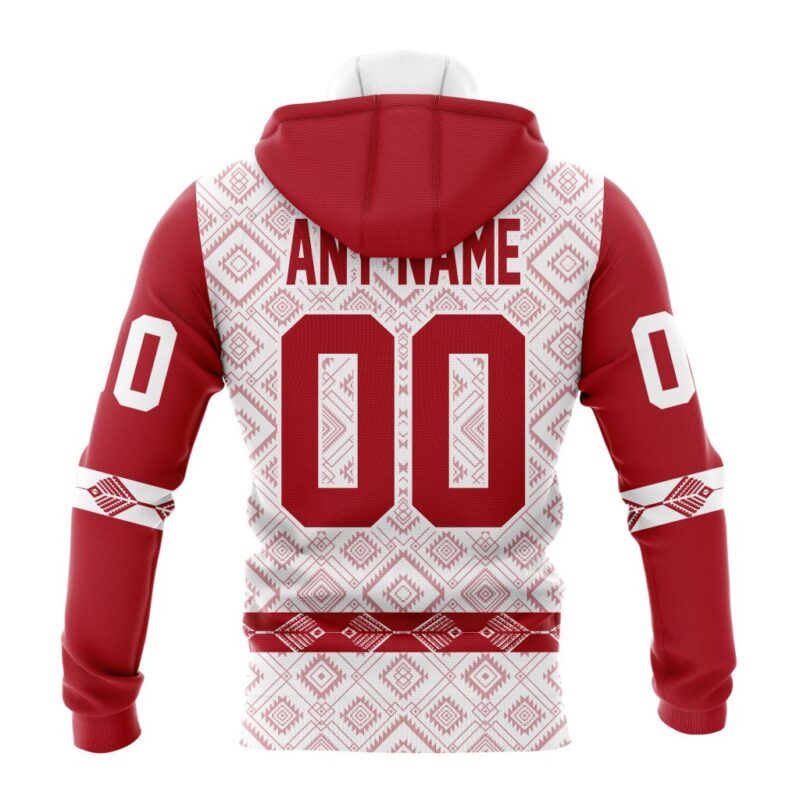 NHL Montreal Canadiens Special Native Heritage Design Gaiter Hoodie FGH1082 1