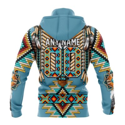NHL Seattle Kraken Special Native Costume Design Gaiter Hoodie FGH1036 1 NHL Seattle Kraken Special Native Costume Design Gaiter Hoodie FGH1036 1