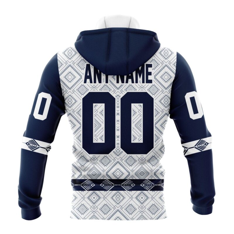 NHL Winnipeg Jets Special Native Heritage Design Gaiter Hoodie FGH1067 1