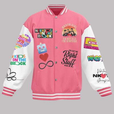 New Kids On The Block Baseball Jacket For Fan CFB1724 1 New Kids On The Block Baseball Jacket For Fan CFB1724 1