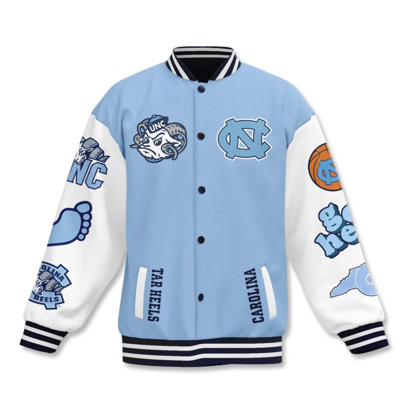 North Carolina NCAA Baseball Jacket For Fan CFB1016 1