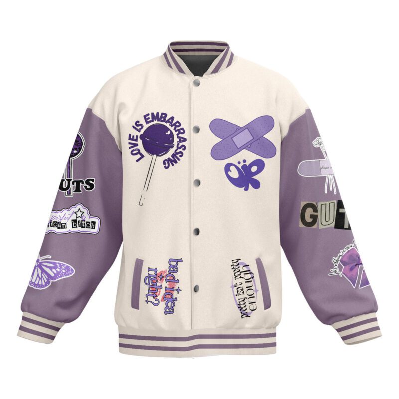 Olivia Rodrigo Baseball Jacket For Fan CFB1701 1