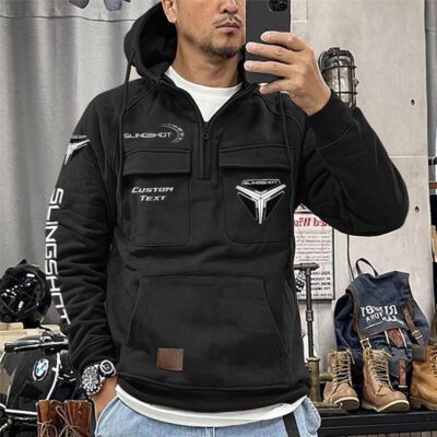 Polaris Slingshot Vintage Quarter Zip Hoodie Retro Hoodie LQZ1243 1 Polaris Slingshot Vintage Quarter Zip Hoodie Retro Hoodie LQZ1243 1
