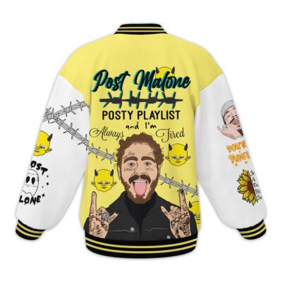 Post Malone Baseball Jacket For Fan CFB1661 2