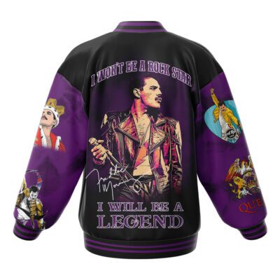 Queen Freddie Mercury Baseball Jacket For Fan CFB1059 1