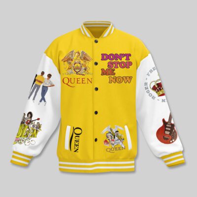Queen Freddie Mercury Baseball Jacket For Fan CFB1654 1