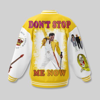 Queen Freddie Mercury Baseball Jacket For Fan CFB1654 2