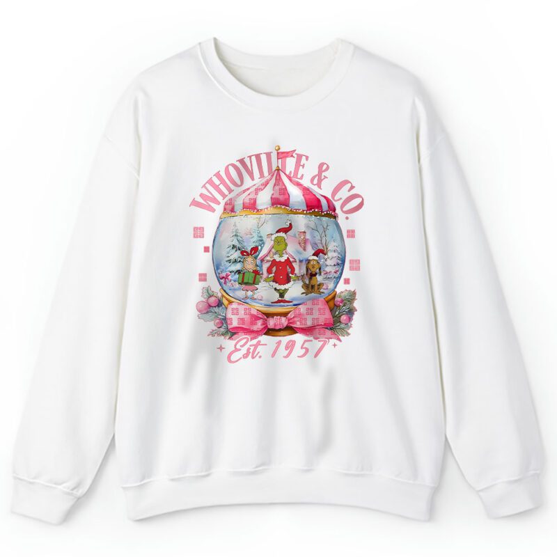 Retro Grinchmas Whoville Co Wonderful Timetrendy Christmas Givenchy Unisex Sweatshirt TAS22163 1