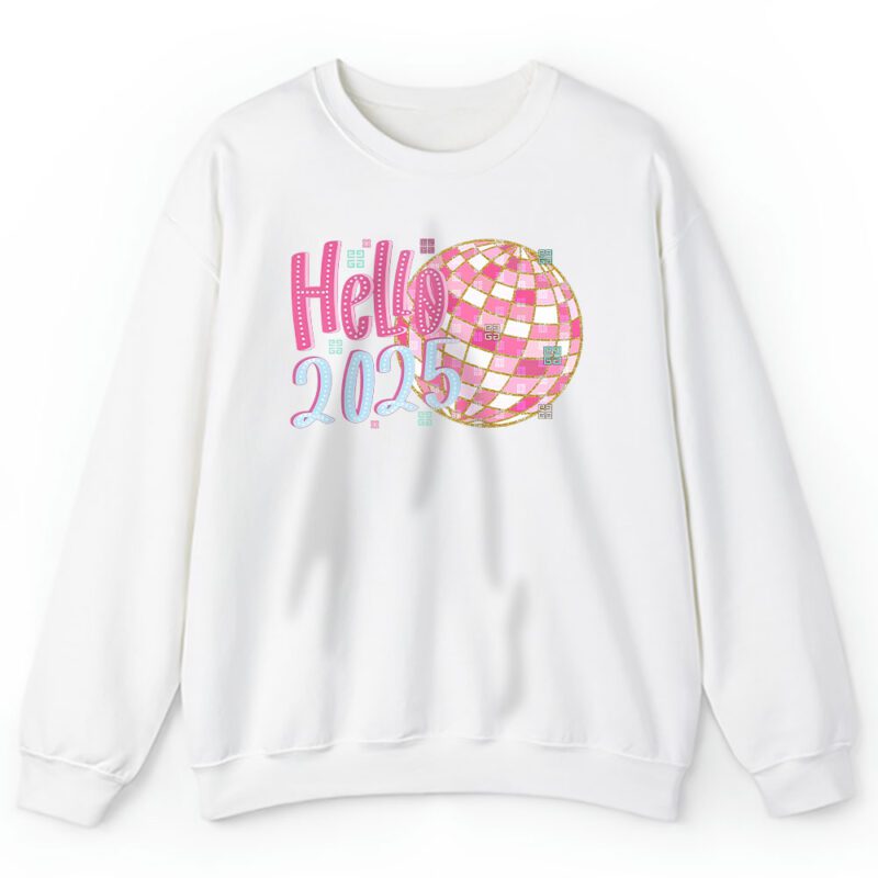 Retro New Year 2025 Disco Ball Givenchy Unisex Sweatshirt TAS22171 1