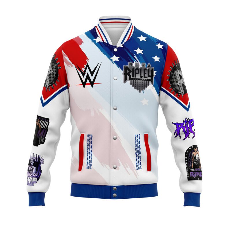 Rhea Ripley Baseball Jacket For Fan CFB1638 1