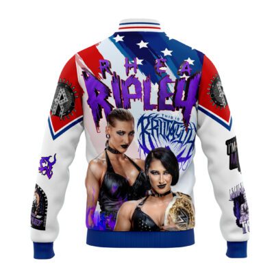 Rhea Ripley Baseball Jacket For Fan CFB1638 2