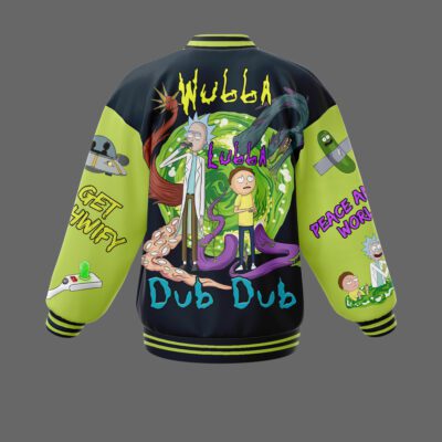 Rick And Morty Baseball Jacket For Fan CFB1006 2