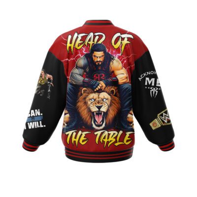 Roman Reigns Baseball Jacket For Fan CFB1627 2 Roman Reigns Baseball Jacket For Fan CFB1627 2