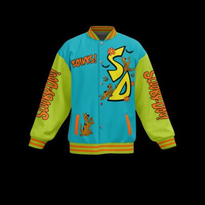 Scooby-Doo Baseball Jacket For Fan CFB1000 1 Scooby Doo Baseball Jacket For Fan CFB1000 1